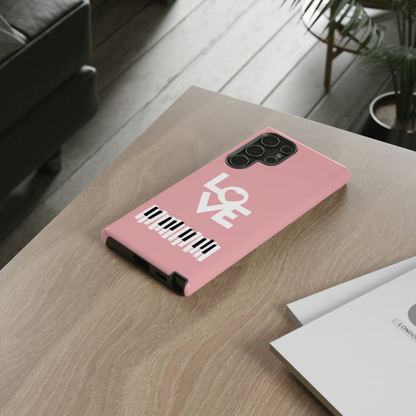 Pinkish Piano Love | Mostly Android Cases | MAC