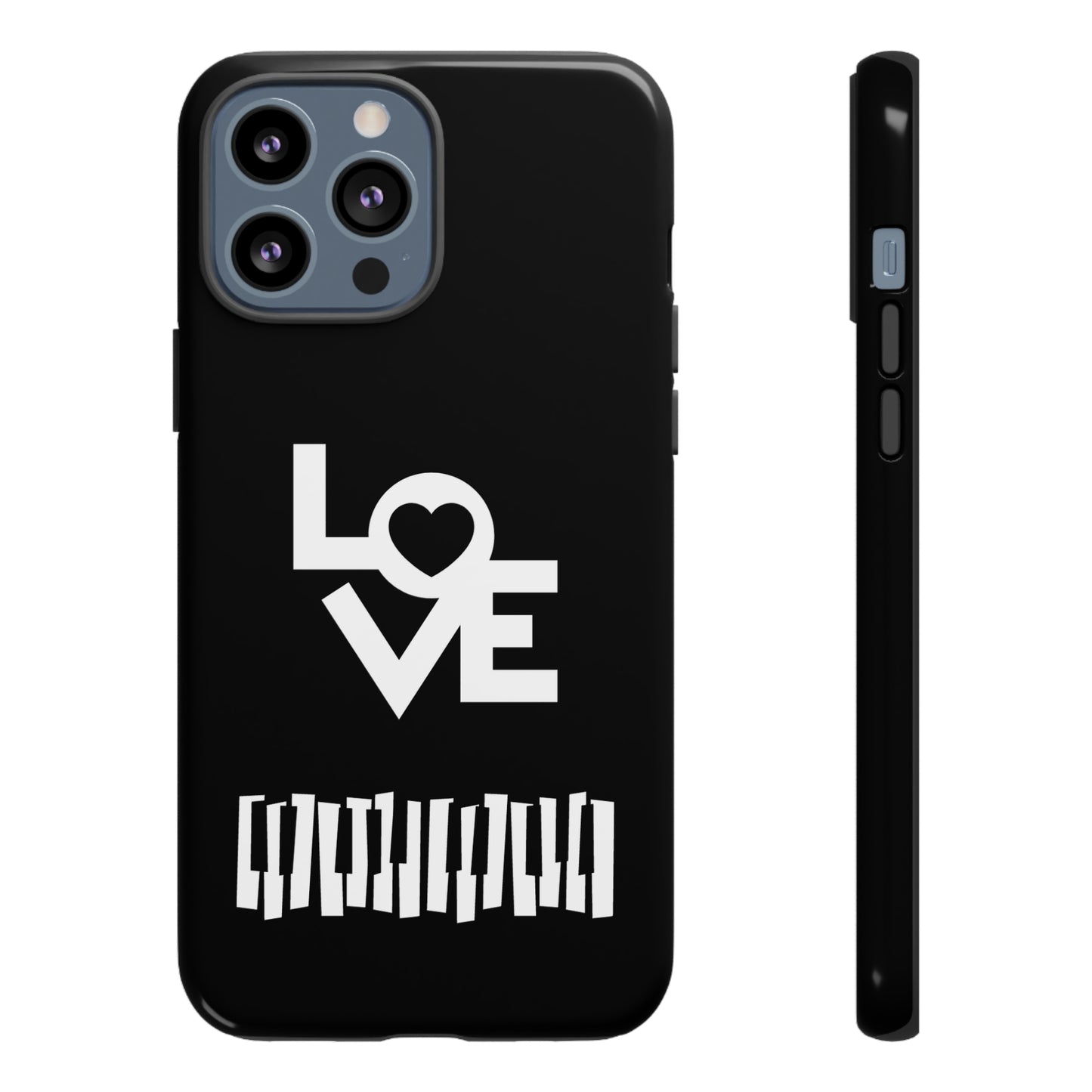 Black Piano Love | Mostly Android Cases | MAC