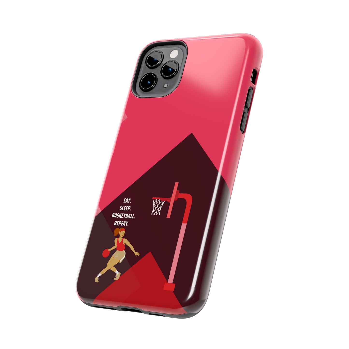 Red Basketball Girl | Mostly iPhone Cases | MIC