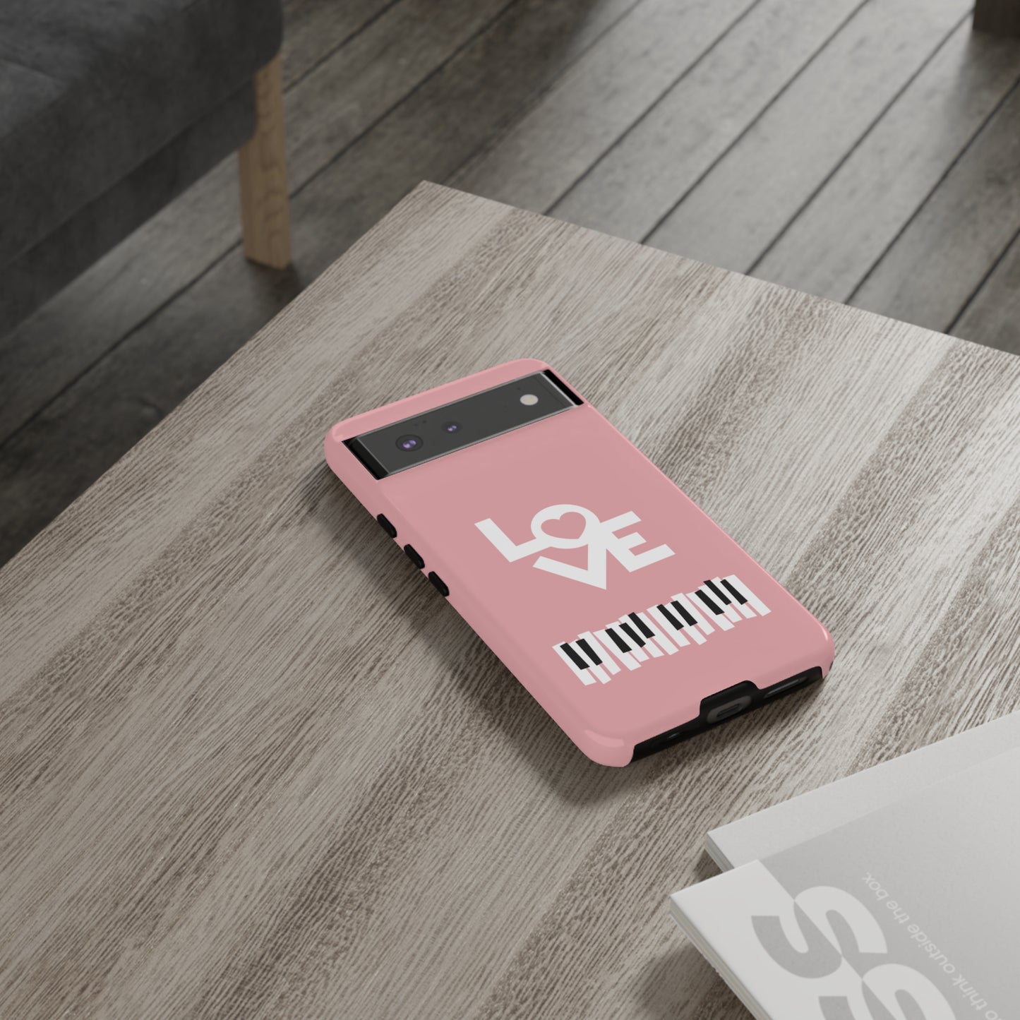 Pinkish Piano Love | Mostly Android Cases | MAC