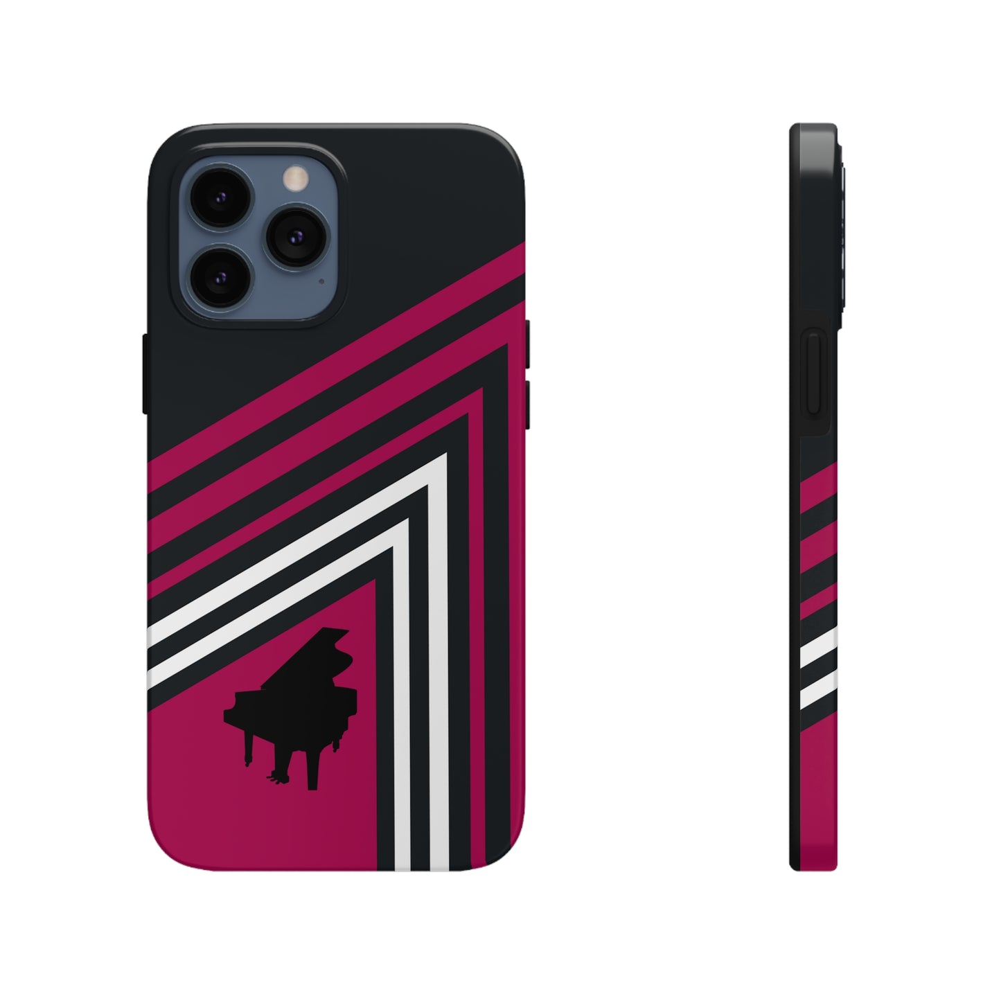 Triangle Stripe Piano Design | Mostly iPhone Cases | MIC