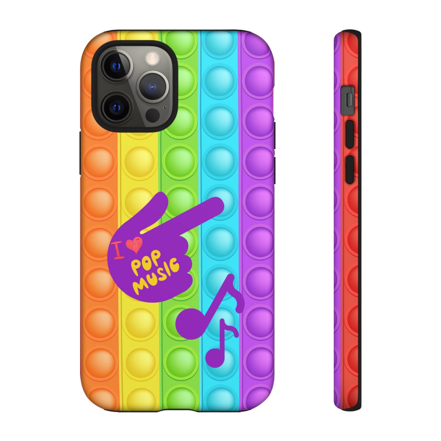 I Love Pop Music | Mostly Android Cases | MAC (not an actual pop it game)