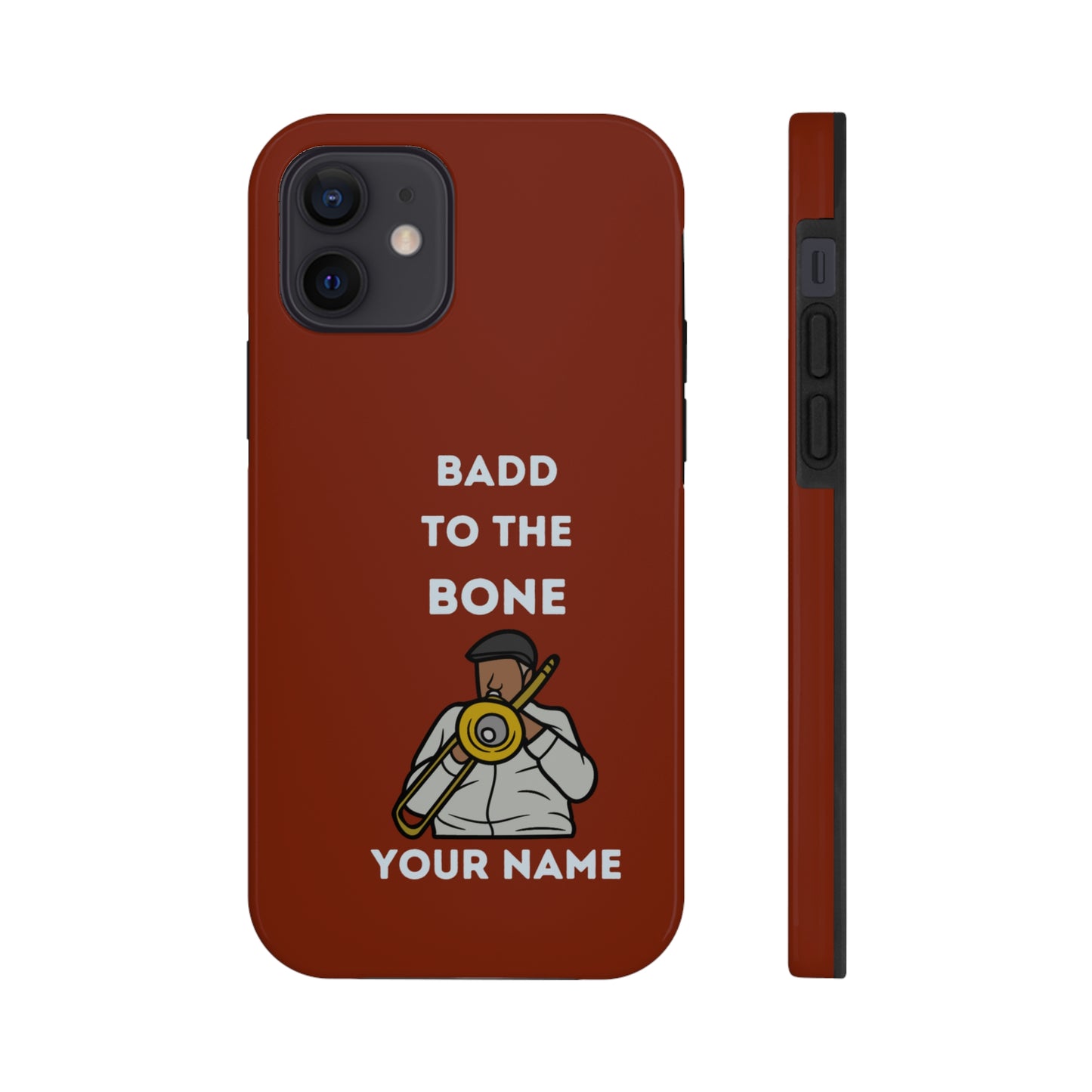 Badd to the Bone Trombone Man Phone Case | Mostly iPhone Cases | MIC