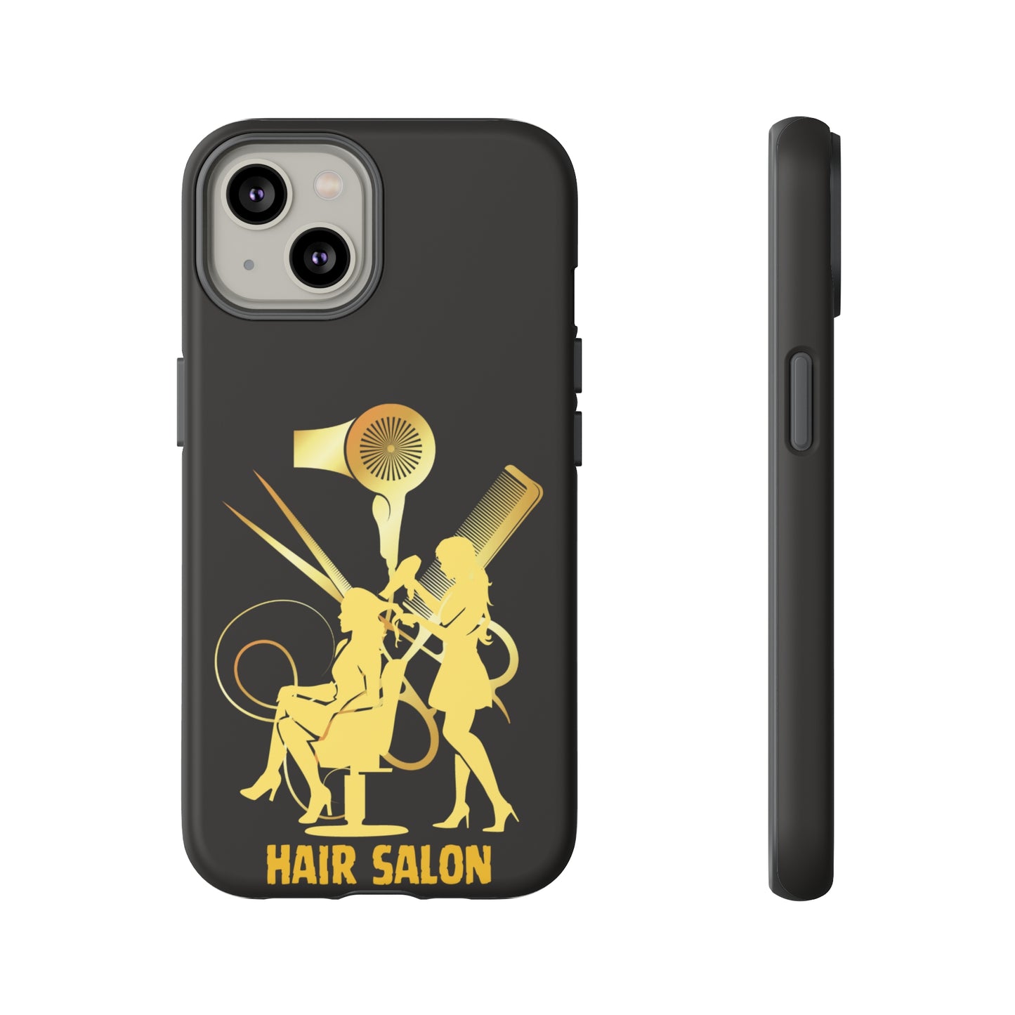 Black and Gold Hair Salon | Mostly Android Phone Cases | MAC