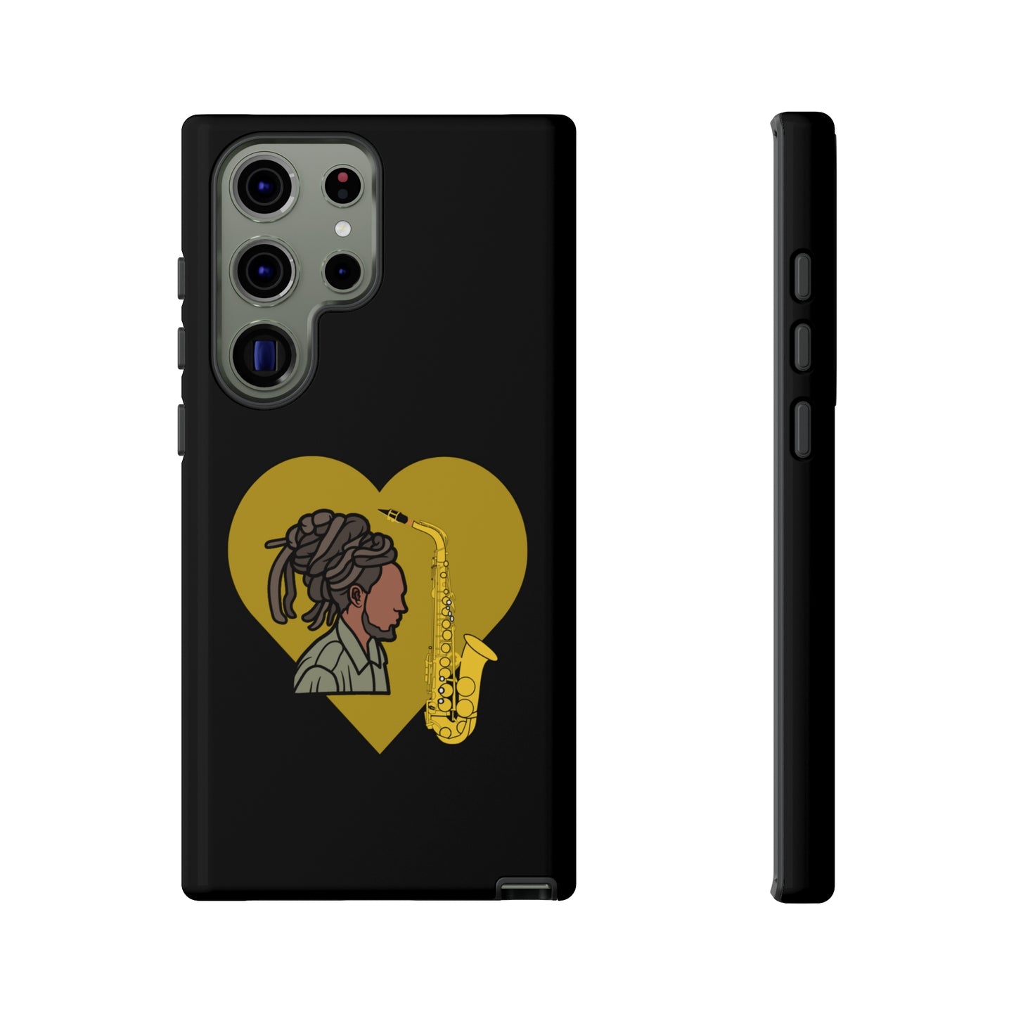 Dreadlock Man With Golden Heart | Mostly Android Cases |