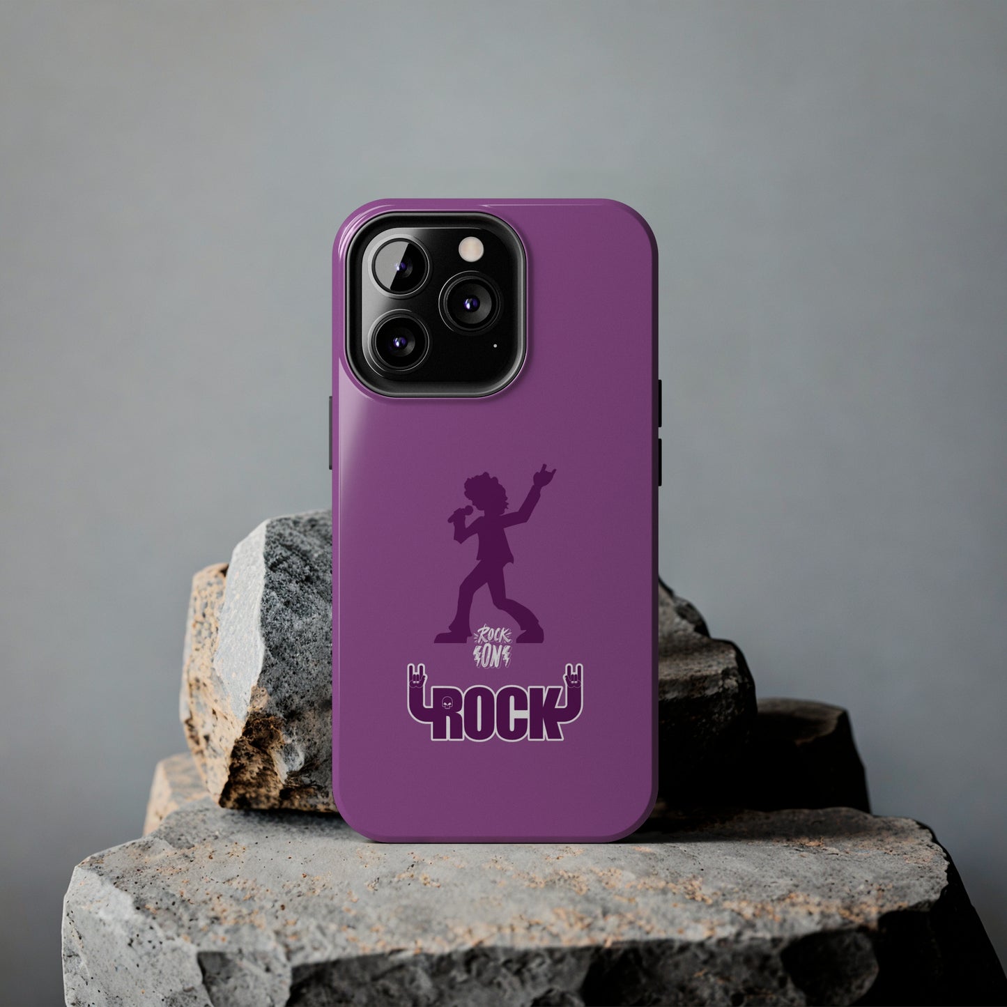 Rock On Purple Rockstar | Mostly iPhone Cases | MIC