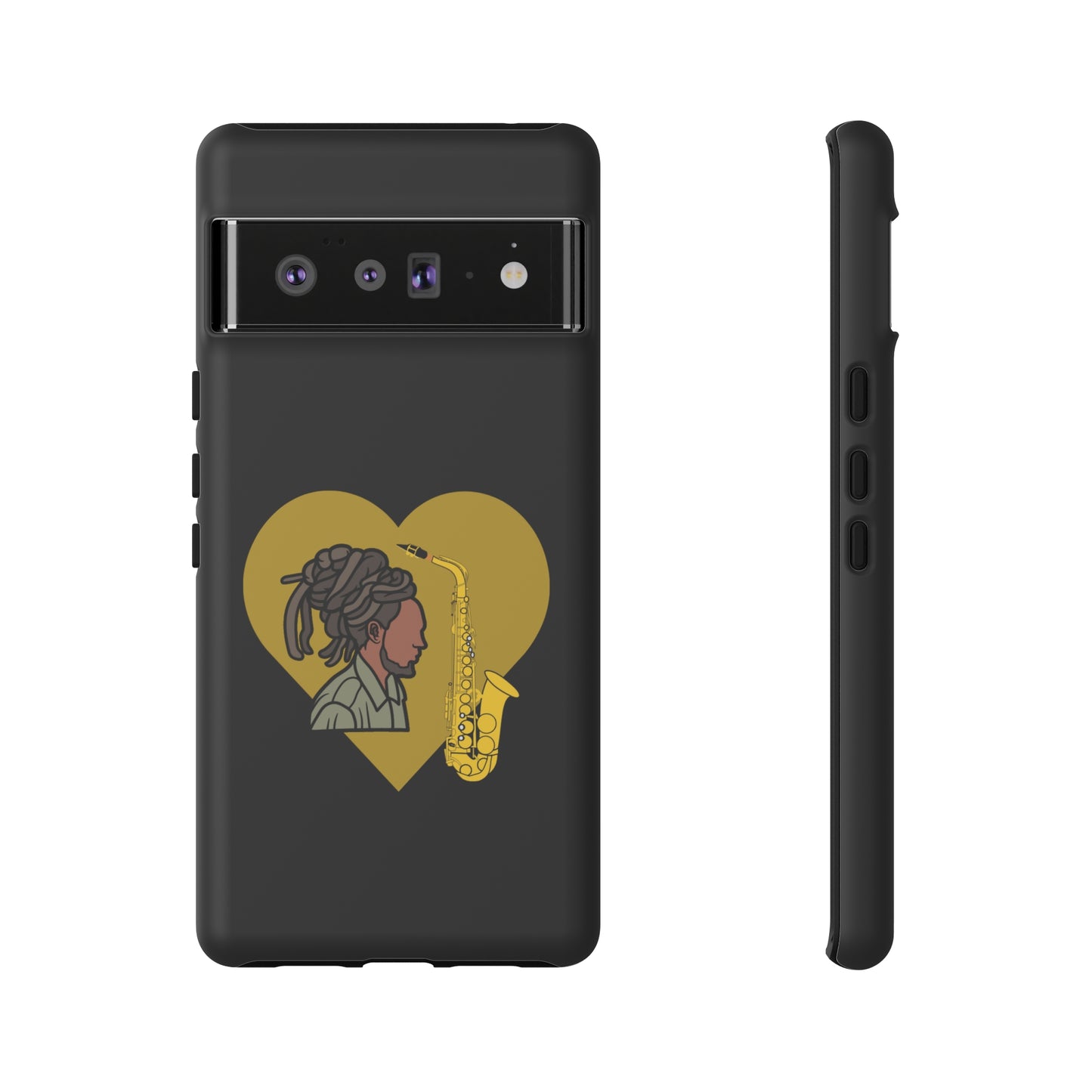 Dreadlock Man With Golden Heart | Mostly Android Cases |