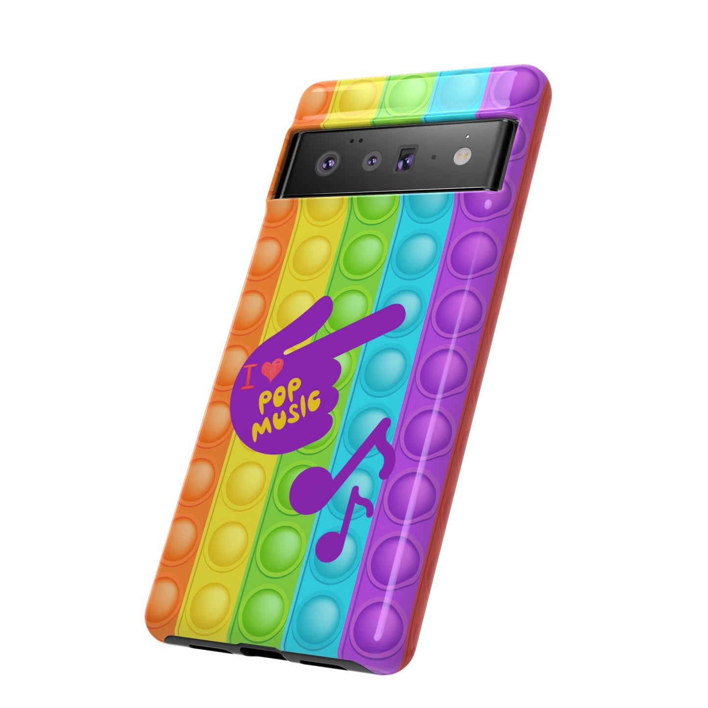 I Love Pop Music | Mostly Android Cases | MAC (not an actual pop it game)