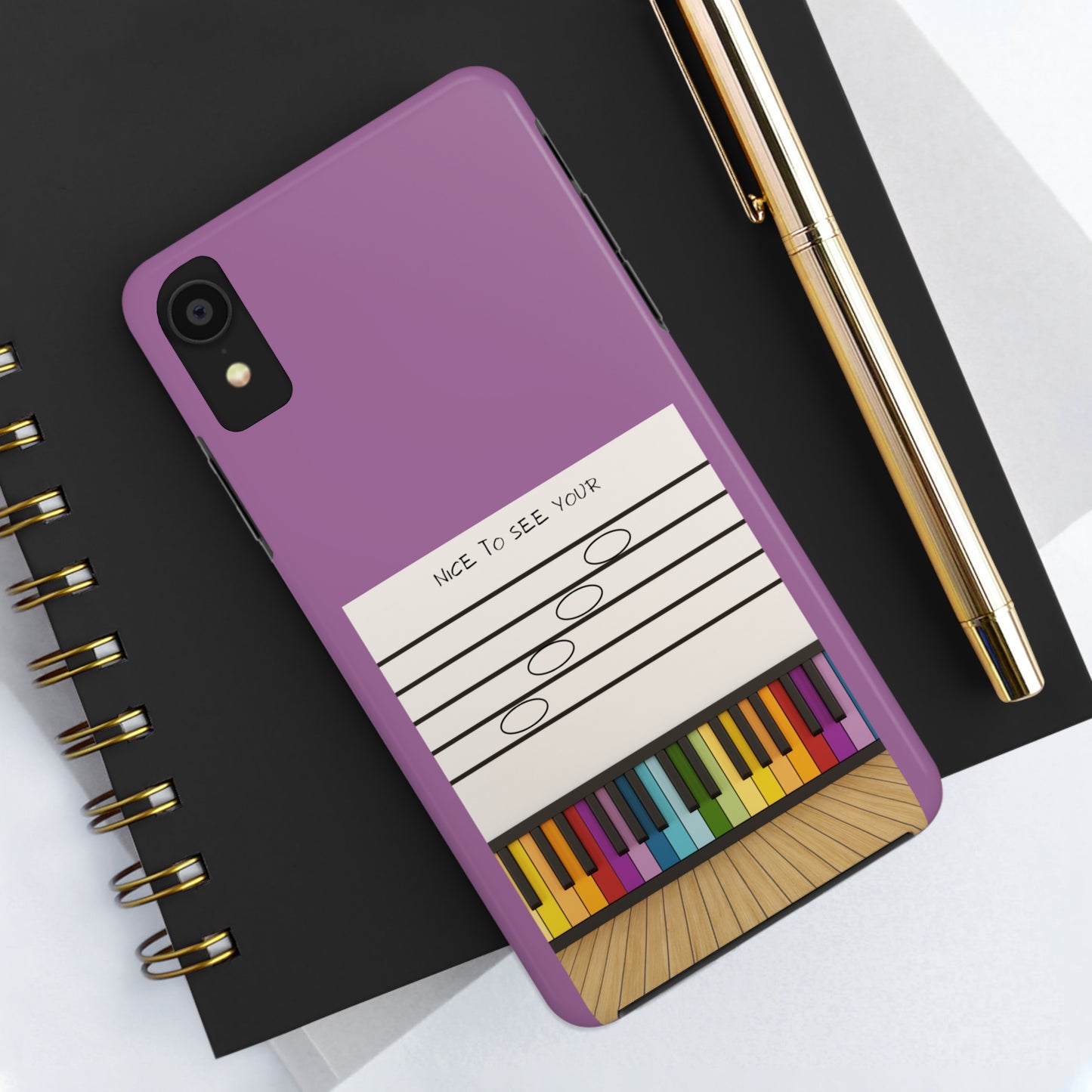 Purple Nice To See Your Face | Mostly iPhone Cases | MIC