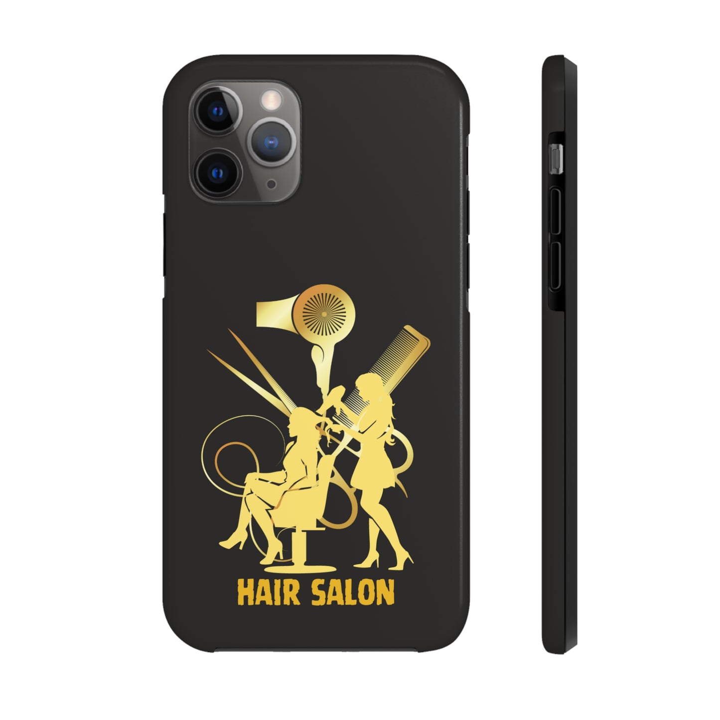 Black and Gold Hair Salon | Mostly iPhone Cases | MIC