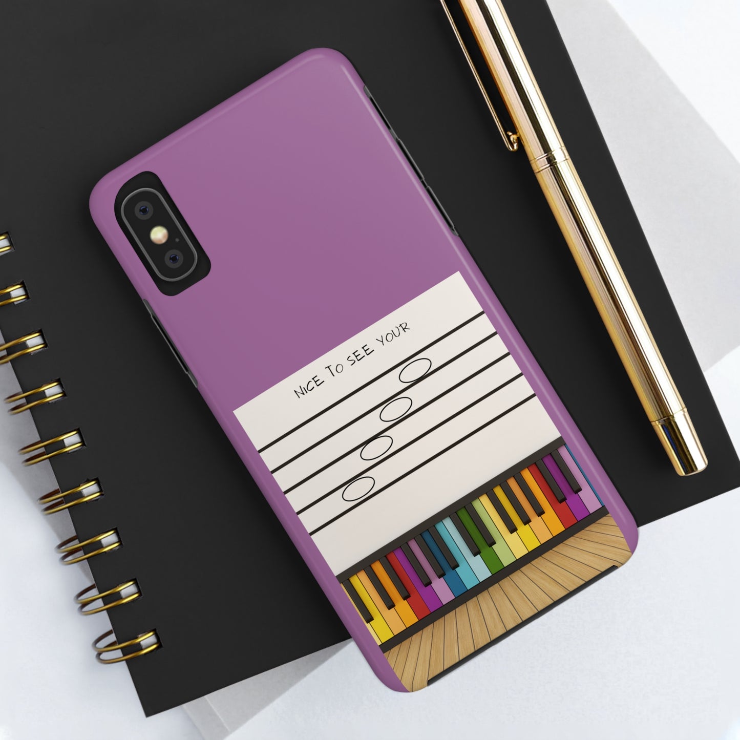 Purple Nice To See Your Face | Mostly iPhone Cases | MIC