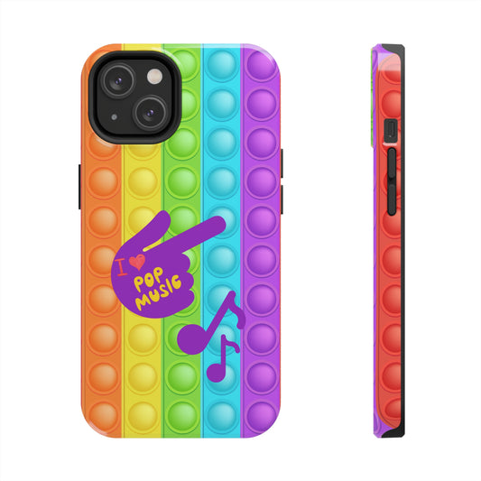 I Love Pop Music  | Mostly iPhone Cases | MIC (not an actual pop it game)