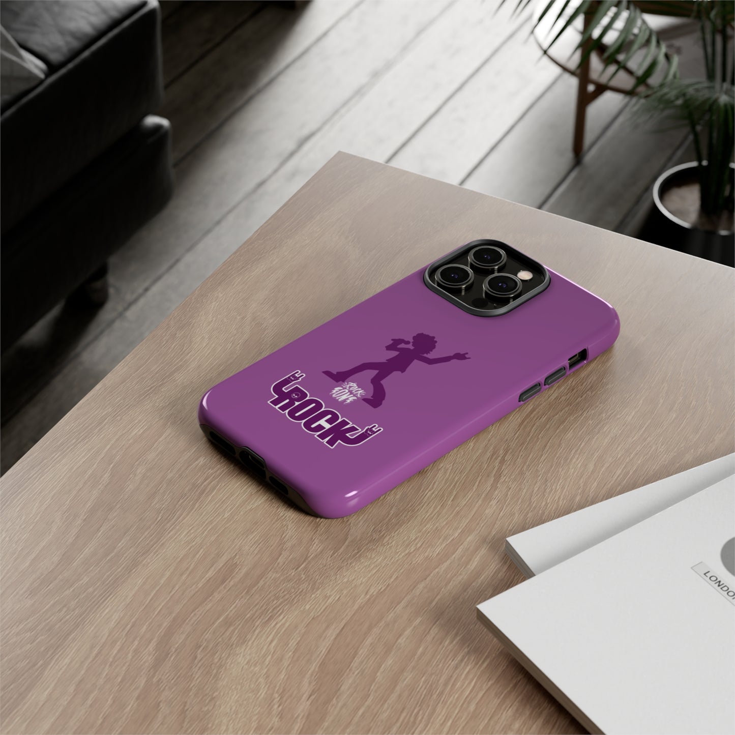 Rock On Purple Rockstar | Mostly Android Cases | MAC