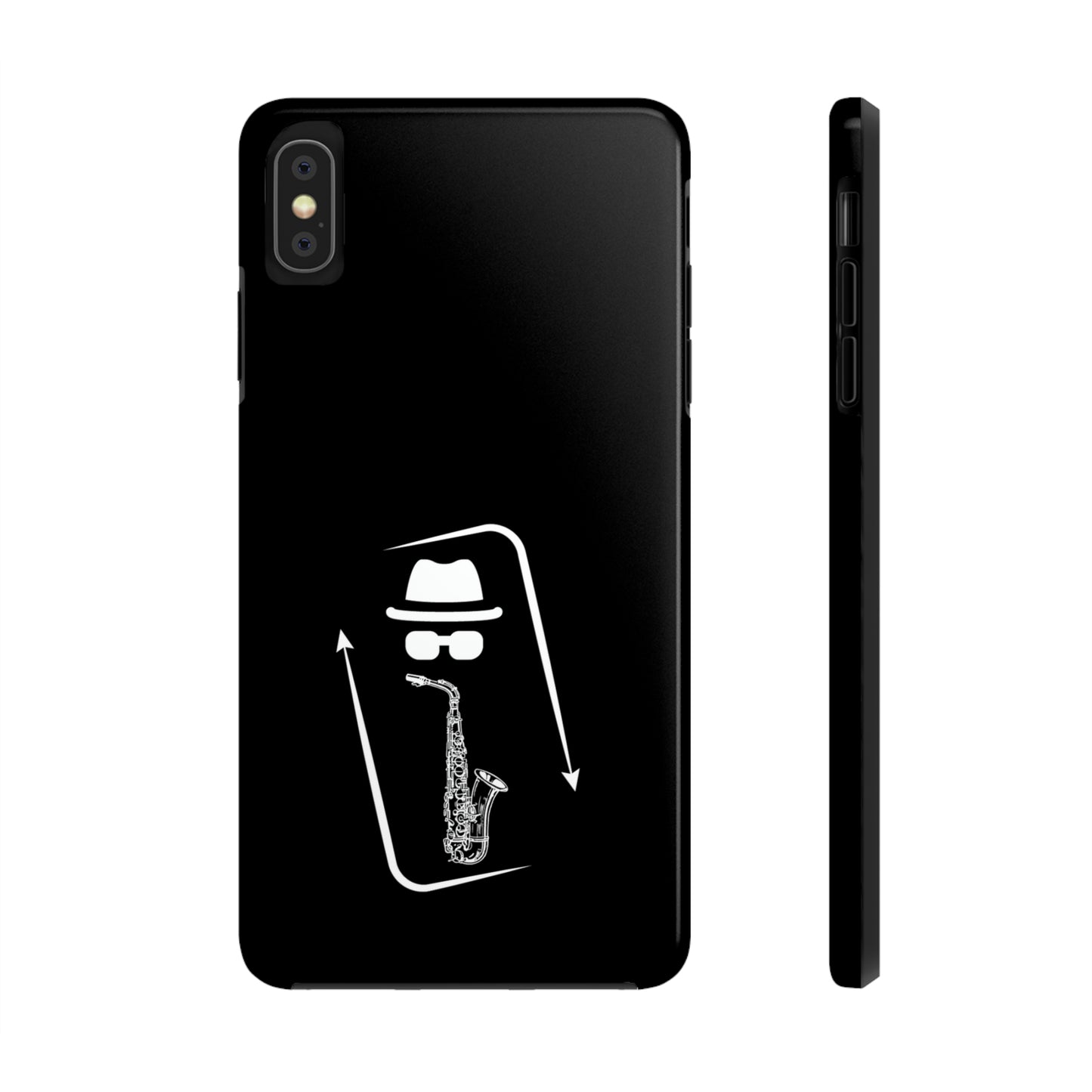 Mysterious Saxophone Man | Mostly iPhone Cases | MIC