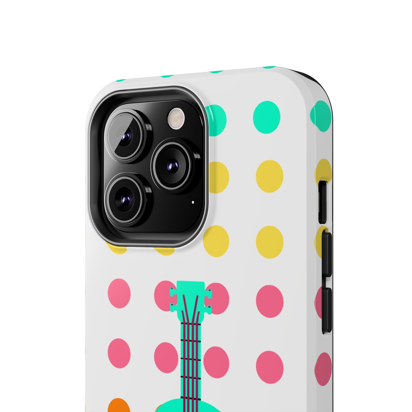 Guitar on Candy Buttons | Mostly iPhone Cases | MIC