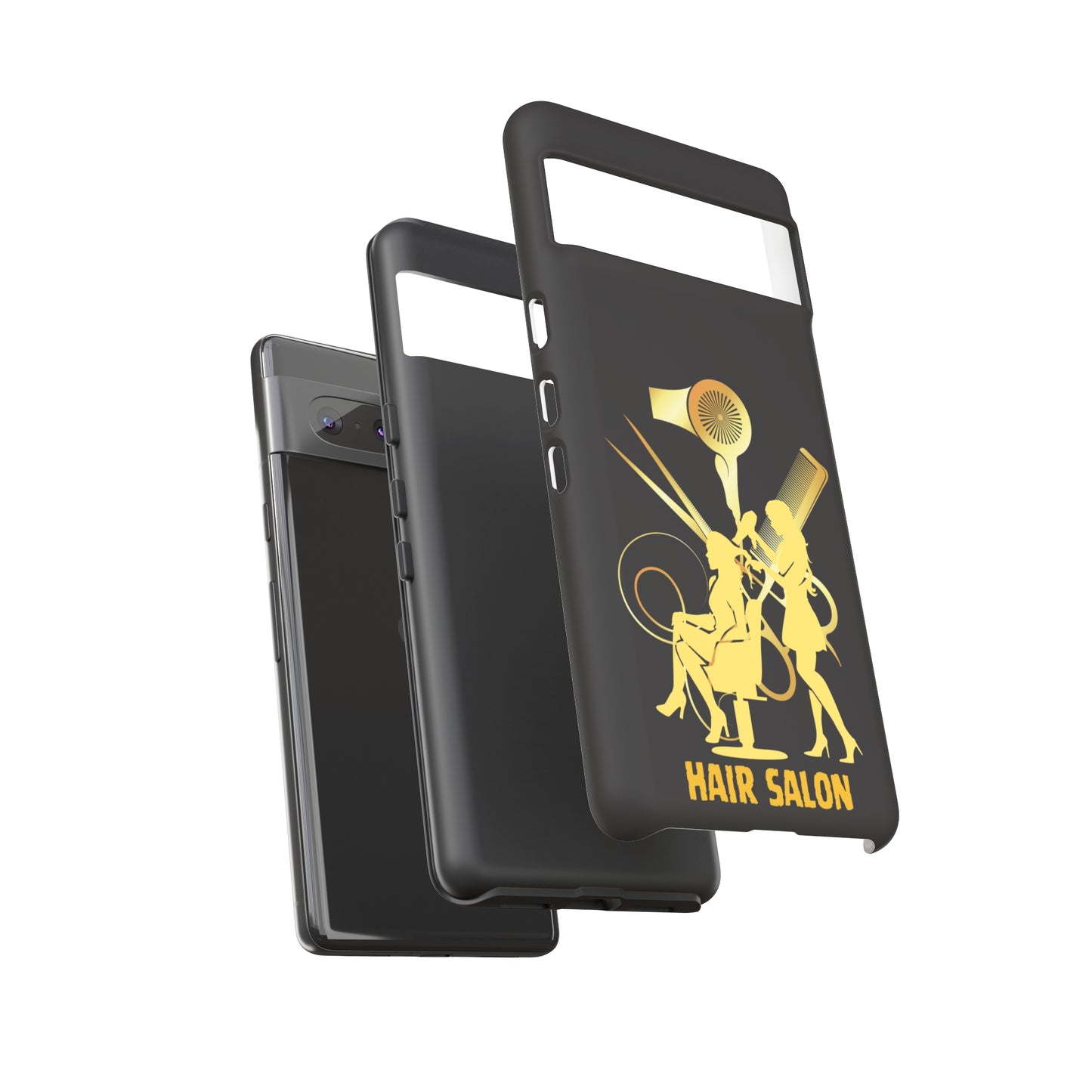 Black and Gold Hair Salon | Mostly Android Phone Cases | MAC