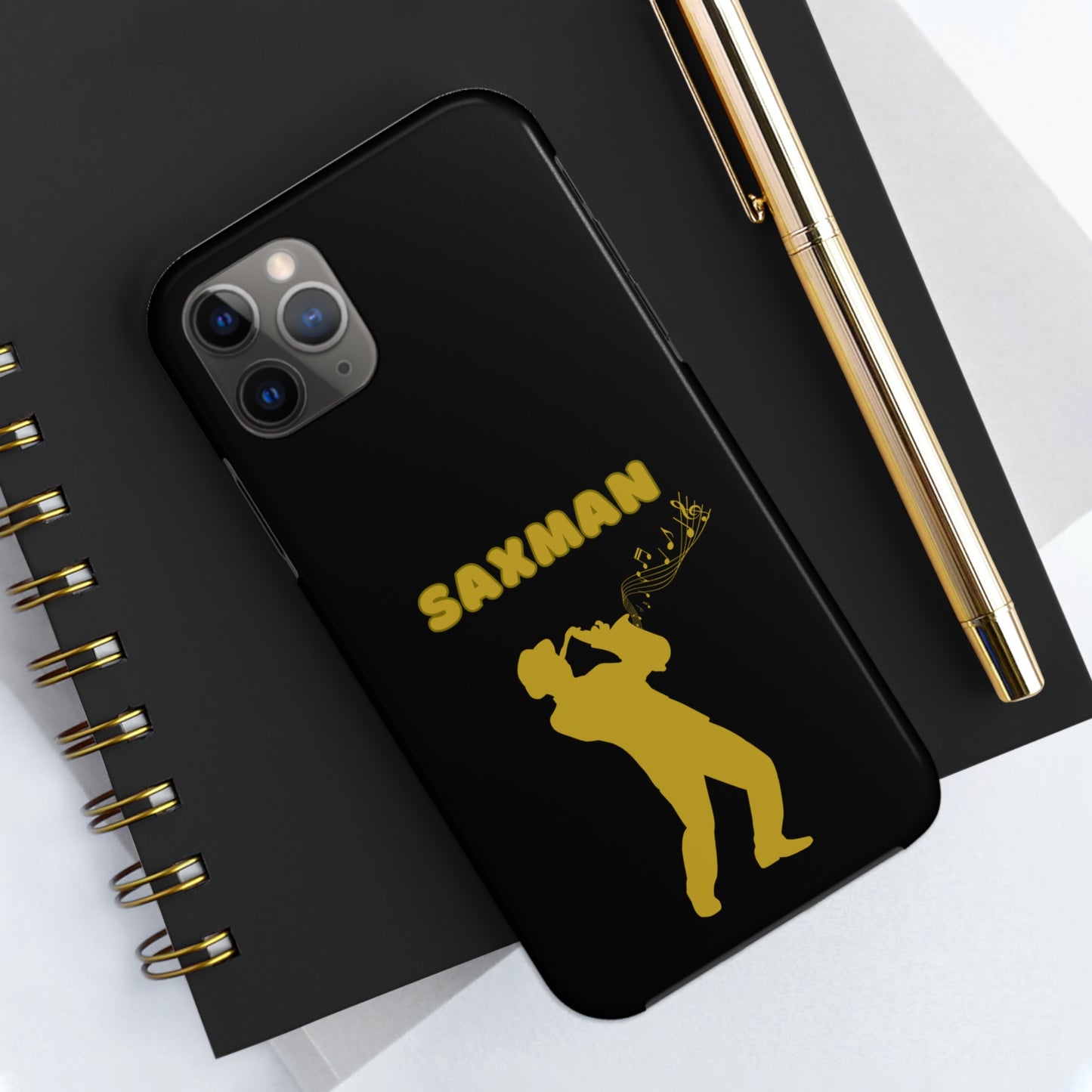 Gold Sax Man | Mostly iPhone Cases | MIC