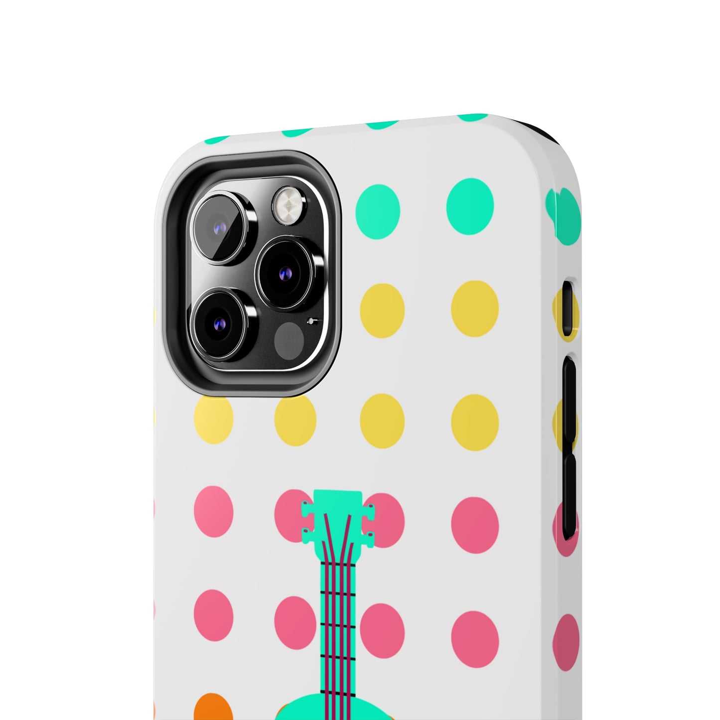 Guitar on Candy Buttons | Mostly iPhone Cases | MIC