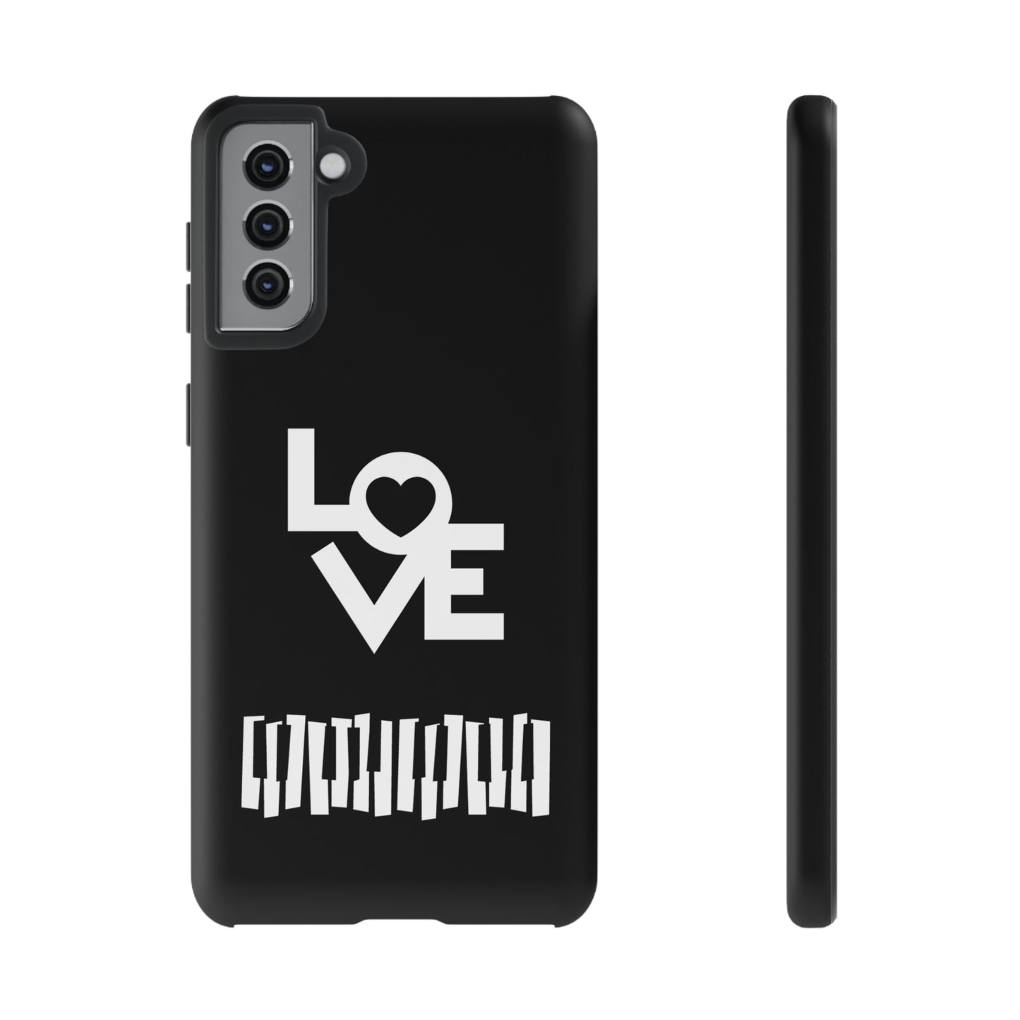 Black Piano Love | Mostly Android Cases | MAC