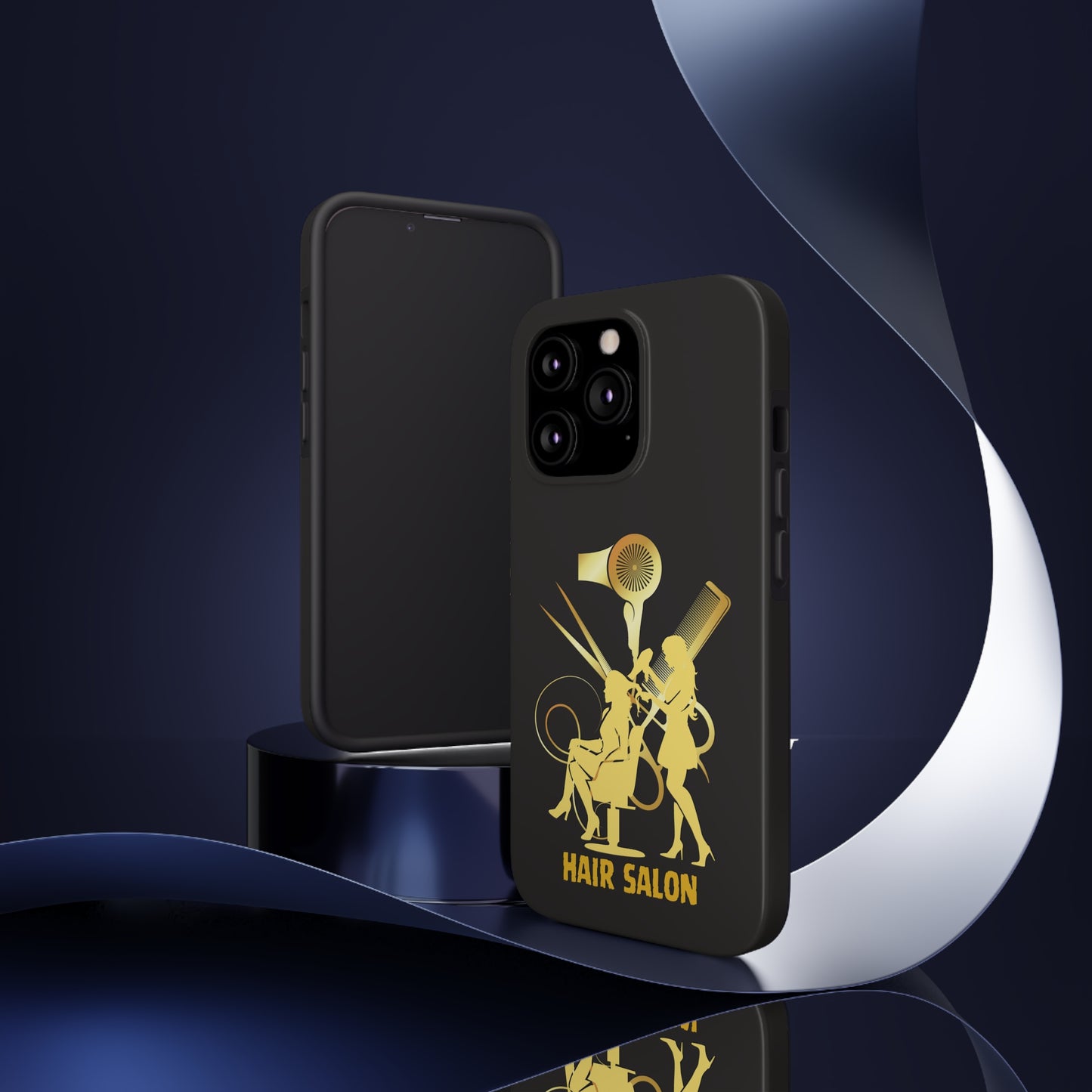 Black and Gold Hair Salon | Mostly iPhone Cases | MIC