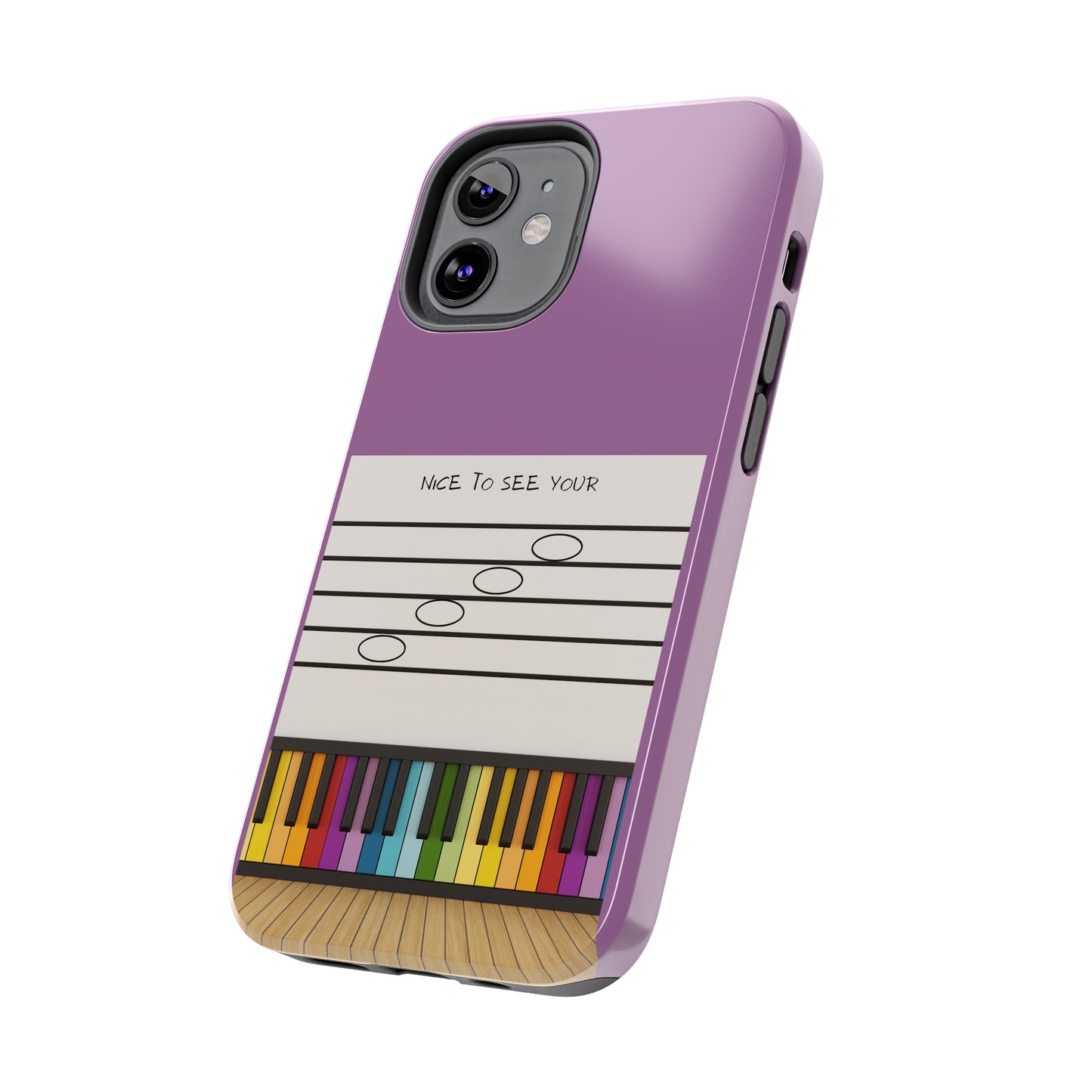 Purple Nice To See Your Face | Mostly iPhone Cases | MIC