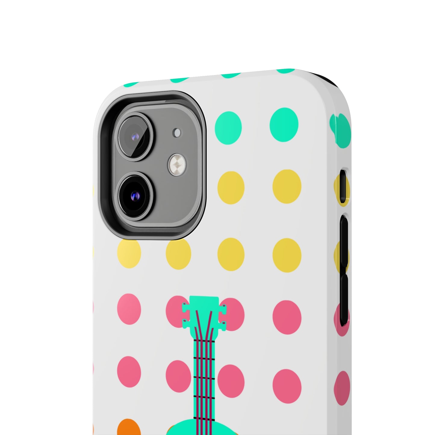 Guitar on Candy Buttons | Mostly iPhone Cases | MIC