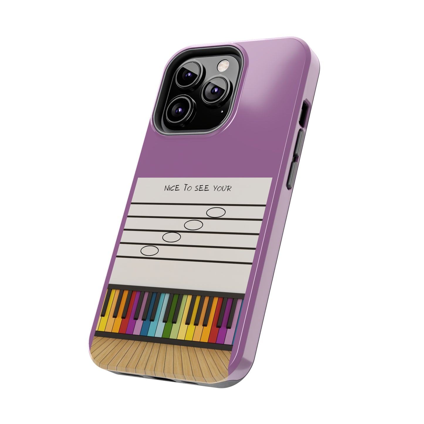 Purple Nice To See Your Face | Mostly iPhone Cases | MIC