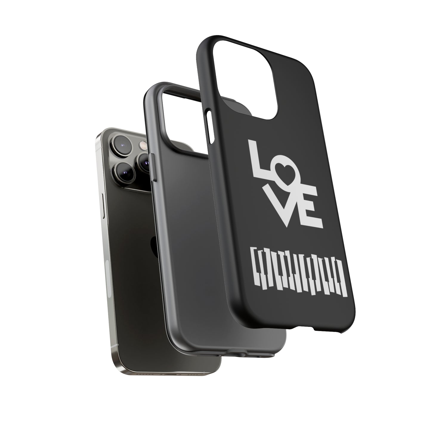 Black Piano Love | Mostly Android Cases | MAC