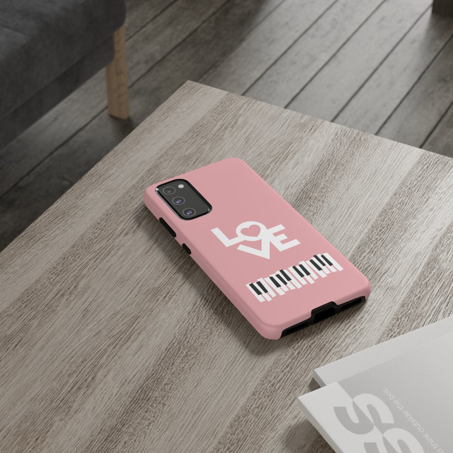 Pinkish Piano Love | Mostly Android Cases | MAC