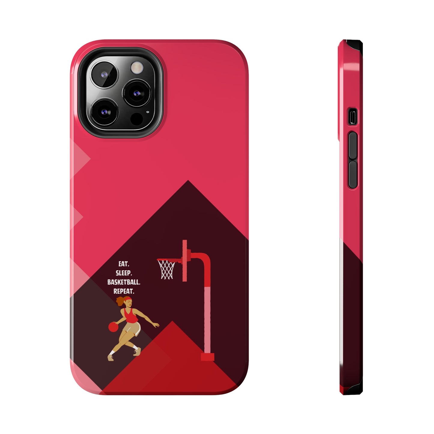 Red Basketball Girl | Mostly iPhone Cases | MIC