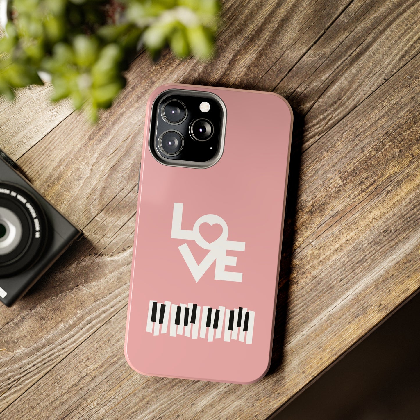 Pinkish Piano Love | Mostly iPhone Cases | MIC